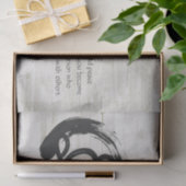Yoga Instructor Meditation Pose Heiler ZEN Quotes Seidenpapier (Geschenk)