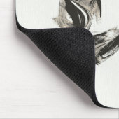 Yoga Instructor Meditation Pose Schlaganfall Zitat Mousepad (Ecke)