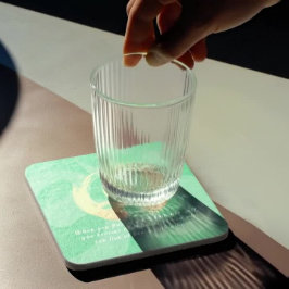 Yoga Instructor Meditation Pose Zen OM Kurszeichen Getränkeuntersetzer