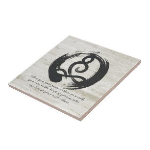 Yoga Instructor Meditation Pose Zen Symbol Quotes Fliese