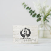 Yoga Instructor Meditor Pose Klasse Treue zum Yoga (Stehend Vorderseite)