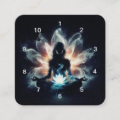 Yoga Instructor Medizin Lotus Pose Class Pass Treuekarte (Vorderseite)