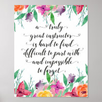 Yoga Instructor Office gift Instructor Gecoacht