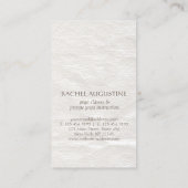 Yoga Instructor Root Chakra Muladhara Mantra LAM Visitenkarte (Rückseite)