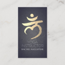 Yoga Instructor Root Chakra Muladhara Mantra LAM Visitenkarte