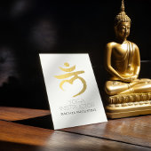Yoga Instructor Root Chakra Muladhara Mantra LAM Visitenkarte