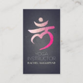 Yoga Instructor Root Chakra Muladhara Mantra LAM Visitenkarte (Vorderseite)