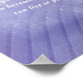 Yoga Instructor Rose Gold Mandala Quotes Poster (Ecke)