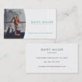 Yoga Instructor Slogans Business Cards Visitenkarte (Vorne/Hinten)