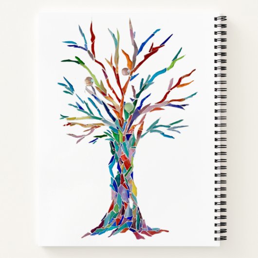 Yoga Instructor Spiral Notebook Notizblock (Rückseite)