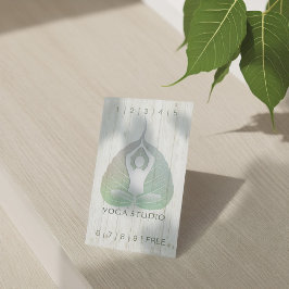 YOGA Instructor Studio Loyalty Punch Bodhi Leaf Treuekarte