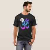 Yoga Instructor Teacher Lets Get It Om T-Shirt (Vorne ganz)