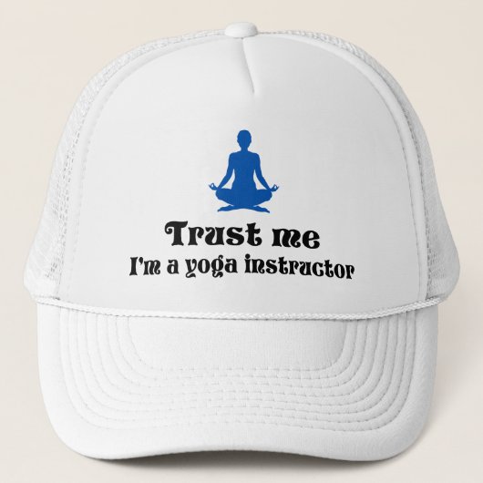 Yoga Instructor Truckerkappe (Vorderseite)