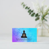 Yoga Instructor und Reiki Master Business Cards Visitenkarte (Stehend Vorderseite)