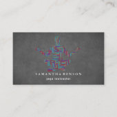 Yoga Instructor Visitenkarte (Vorderseite)