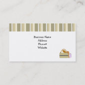 Yoga Instructor Visitenkarte (Rückseite)