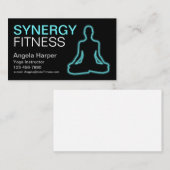 Yoga Instructor Visitenkarte (Vorne/Hinten)