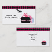 Yoga Instructor Visitenkarte (Vorne/Hinten)