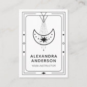 Yoga Instructor Visitenkarte (Vorderseite)