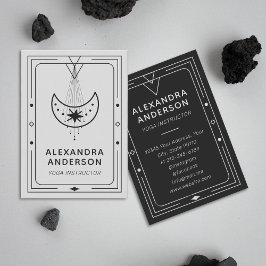 Yoga Instructor Visitenkarte