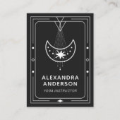 Yoga Instructor Visitenkarte (Vorderseite)