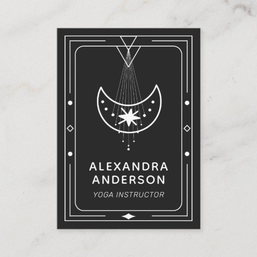 Yoga Instructor Visitenkarte (Vorderseite)