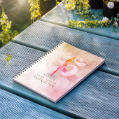 YOGA Instructor Wasserfarbe Meditation Pose Om Sig Notizblock