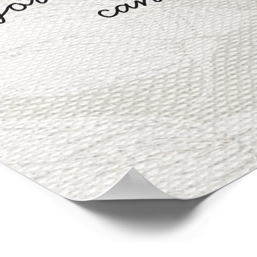 YOGA Instructor Wasserfarbe Meditation Pose Om Sig Poster (Ecke)