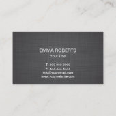 Yoga Instructor Wellness-Center Therapy Visitenkarte (Rückseite)