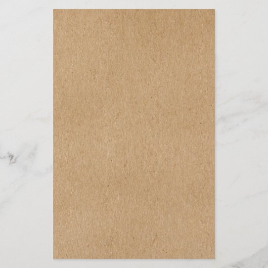 Yoga Instructor White Lotus Floral Rustic Kraft Flyer (Hinten)