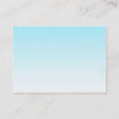 Yoga Instructor Yoga Girl in Hand zu Big Zen Pose Visitenkarte (Rückseite)