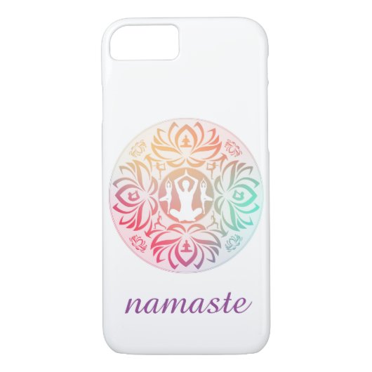 Yoga iPhone Fall Case-Mate iPhone Hülle (Rückseite)