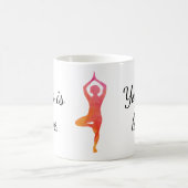 Yoga ist 2 Tasse (Mittel)