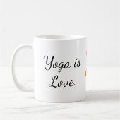 Yoga ist 2 Tasse (Links)