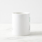 Yoga ist billiger als ein Therapeut Kaffeetasse (Mittel)