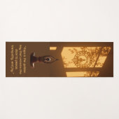 Yoga ist der goldene Schlüssel Yogamatte (Vorderseite (Horizontal))