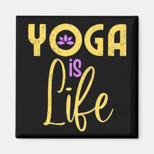 Yoga ist die Yoga Meditation Magnet