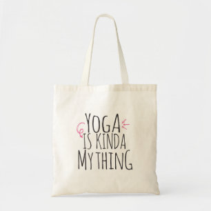 Yoga ist ein bisschen meine Sache-Taschentasche Tragetasche