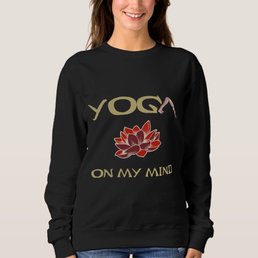 Yoga ist für mich wesentlich sweatshirt (Vorderseite)
