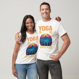 Yoga ist mein glücklicher Ort T-Shirt