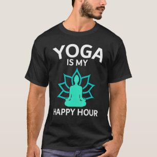 Yoga ist mein Happy Hour Guru Sport Workout USA fo T-Shirt