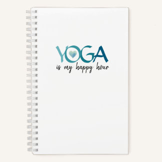 Yoga ist mein "Happy Hour Journal" Notizblock