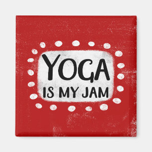 Yoga ist mein Jam Kühlschrank Magnet