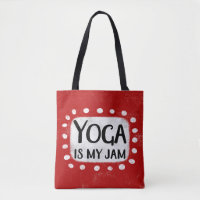 Yoga ist meine Jam Tote Tasche