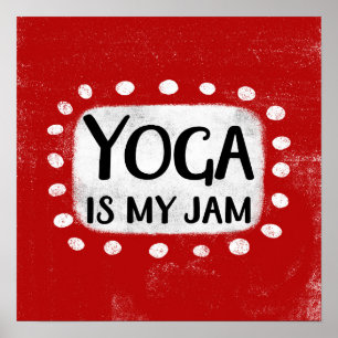 Yoga ist meine Poster-Wand Kunst Poster