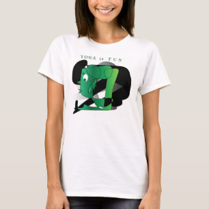Yoga ist Spaß-T - Shirt