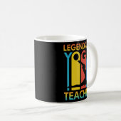 Yoga Joga Yoga Mat Namaste Mediation Posen Mops Do Kaffeetasse (VorderseiteRechts)