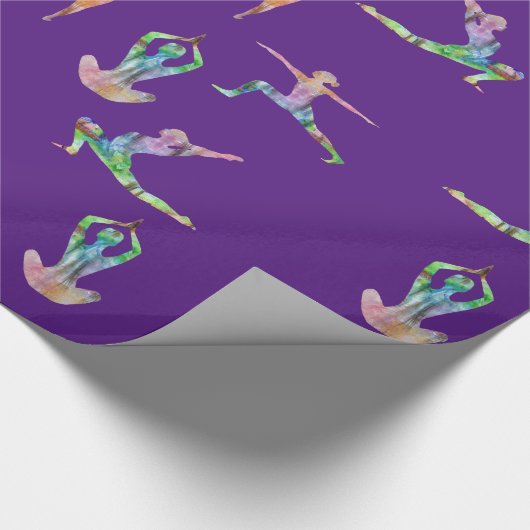 Yoga Joy Geschenkpapier (Ecke)