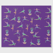 Yoga Joy Geschenkpapier (Flach)
