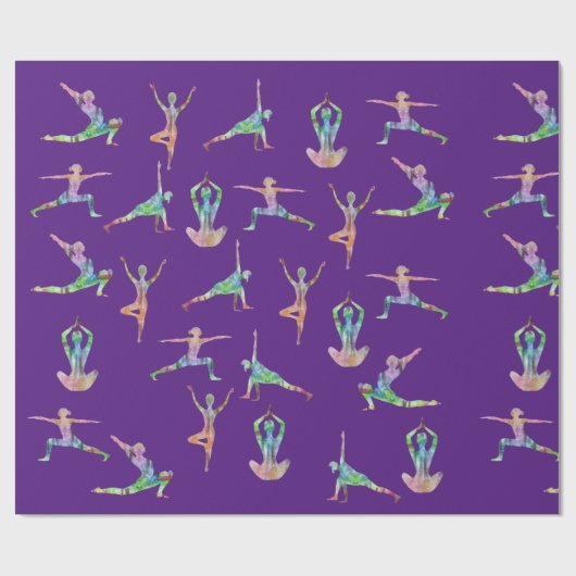 Yoga Joy Geschenkpapier (Flach)